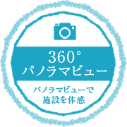 360°パノラマビュー