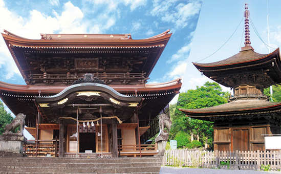 花岡八幡宮（多宝塔）